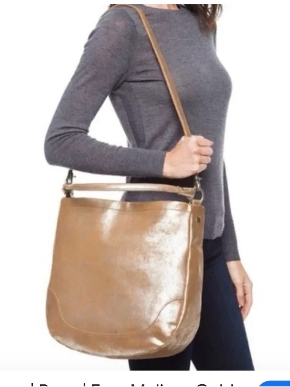 Frye Melissa hobo leather handbag (excellent)!